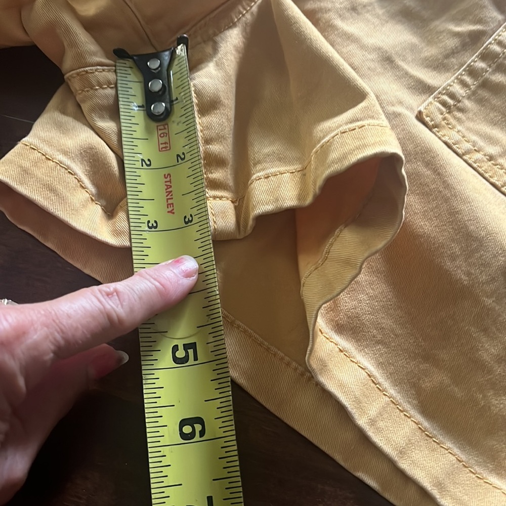 Ana Button Fly High Rise Jean Shorts - Picture 7 of 7